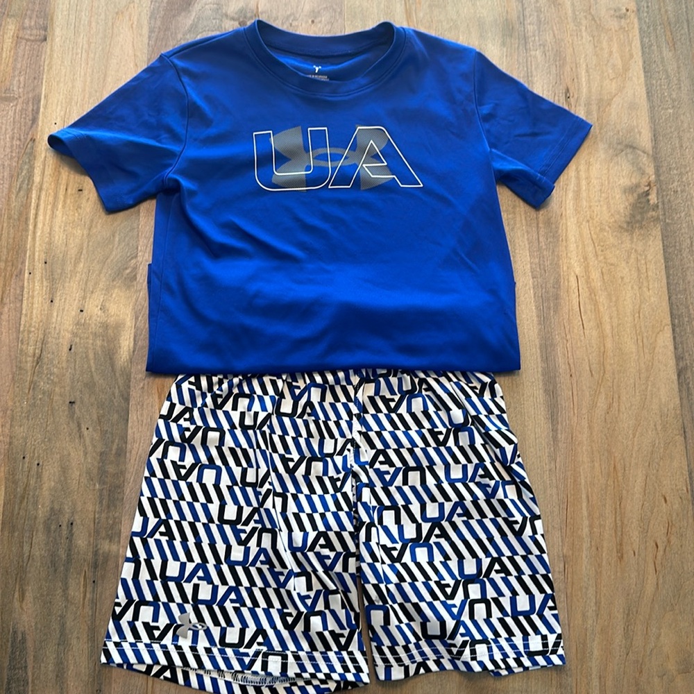 Under Armour Shirt and Shorts